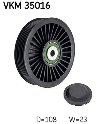 Ролик приводного ременя, паразитний SKF VKM35016 ціна, від 16.16 USD