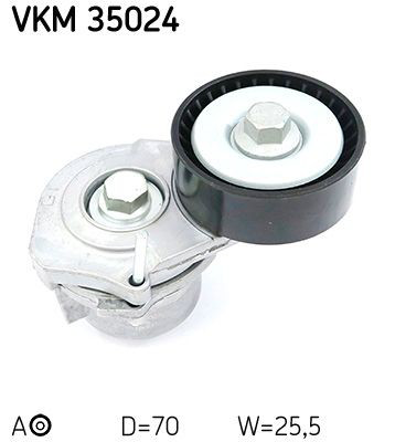 VKM35024 SKF Натяжна планка поліклинового ременя