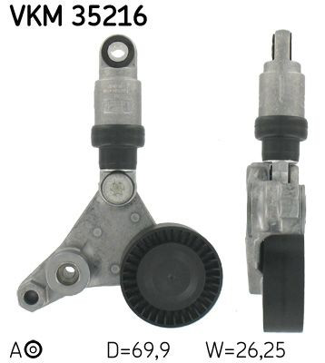 VKM35216 SKF Ролик натяжителя ременя агрегатів