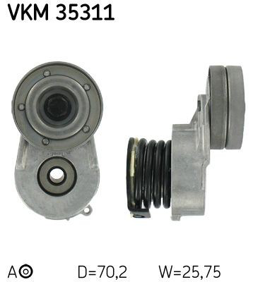 VKM35311 SKF Натяжна планка поліклинового ременя