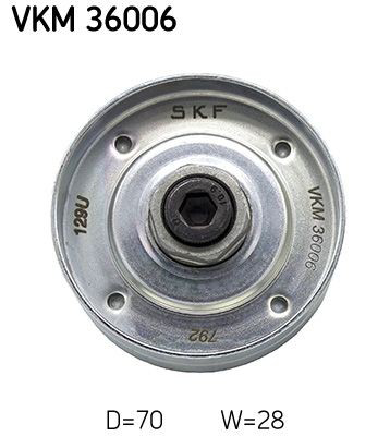 Натяжний ролик SKF VKM36006 ціна, від 17.90 USD