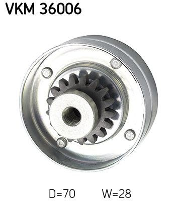 Купити VKM36006 SKF Натяжний ролик