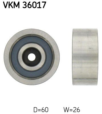 Натяжний ролик SKF VKM36017 ціна, від 50.09 USD