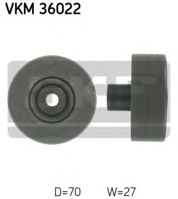 VKM36022 SKF Ролик приводного ременя, паразитний