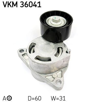 Натягувач приводного ременя SKF VKM36041 ціна, від 46.98 USD