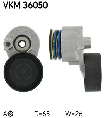 VKM36050 SKF Натяжна планка поліклинового ременя