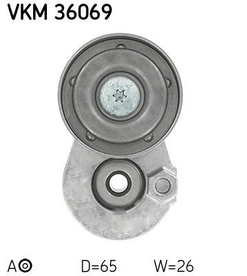 Натягувач приводного ременя VKM36069 SKF