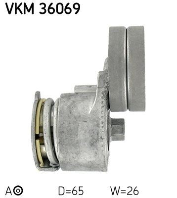 Купити VKM36069 SKF Натягувач приводного ременя