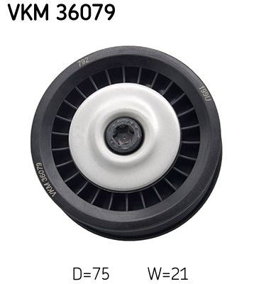VKM36079 SKF Ролик приводного ременя, паразитний