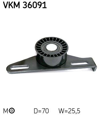 Натягувач приводного ременя SKF VKM36091 ціна, від 22.61 USD