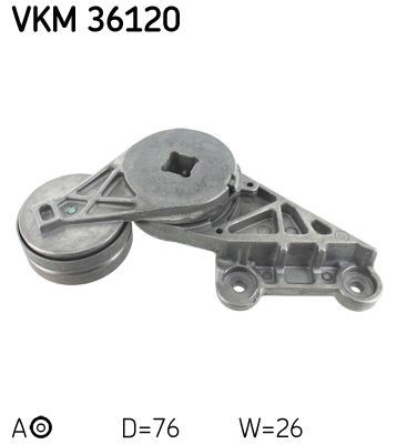 Натягувач приводного ременя SKF VKM36120 ціна, від 20.46 USD