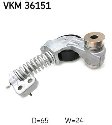 Натягувач приводного ременя SKF VKM36151 ціна, від 48.28 USD