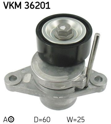 VKM36201 SKF Натяжна планка поліклинового ременя