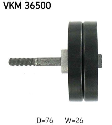 Купити VKM36500 SKF Ролик приводного ременя, паразитний