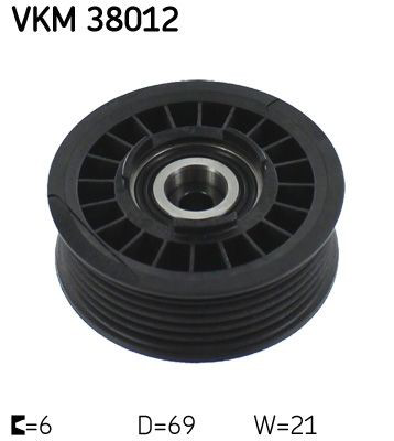 VKM38012 SKF Ролик приводного ременя, паразитний