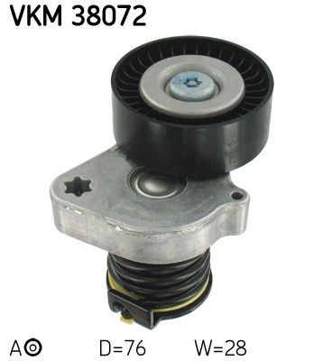 VKM38072 SKF Натяжна планка поліклинового ременя