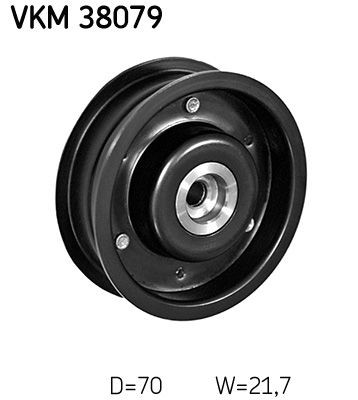 VKM38079 SKF Ролик приводного ременя, паразитний