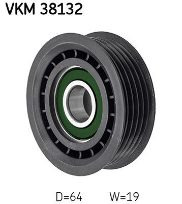 Ролик приводного ременя, паразитний SKF VKM38132 ціна, від 14.03 USD