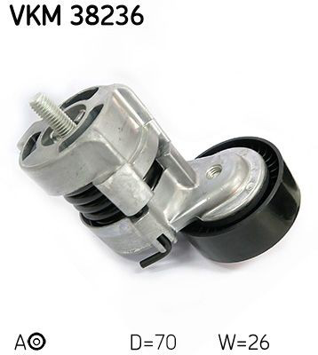 Купити VKM38236 SKF Натягувач приводного ременя