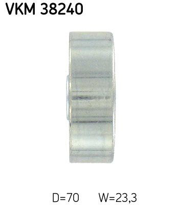 Ролик приводного ременя, паразитний VKM38240 SKF