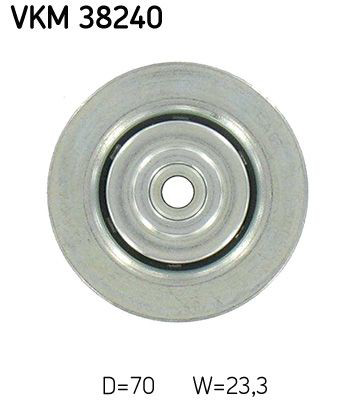 Ролик приводного ременя, паразитний SKF VKM38240 ціна, від 20.43 USD