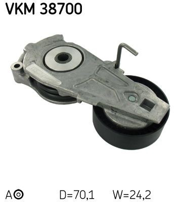 VKM38700 SKF Натяжна планка поліклинового ременя