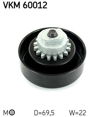 VKM60012 SKF Ролик натяжителя ременя агрегатів