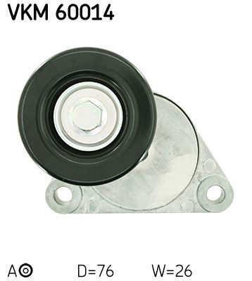 Натягувач приводного ременя VKM60014 SKF