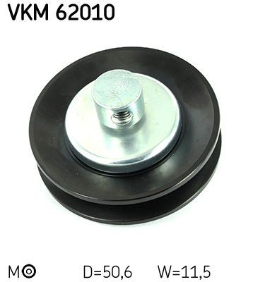 Ролик приводного ременя, паразитний SKF VKM62010 ціна, від 28.43 USD