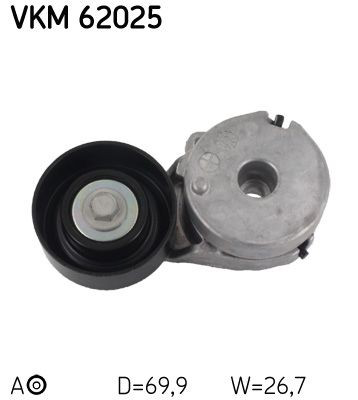 VKM62025 SKF Натяжна планка поліклинового ременя