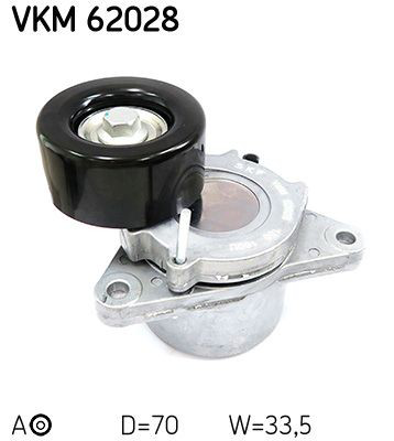Натягувач приводного ременя SKF VKM62028 ціна, від 48.96 USD