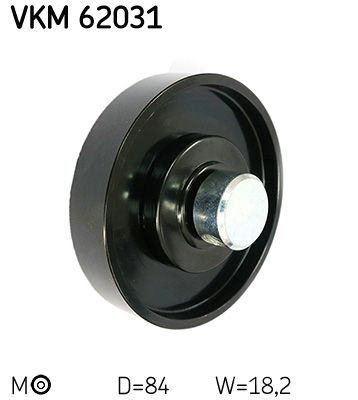 Натяжний ролик SKF VKM62031 ціна, від 17.96 USD