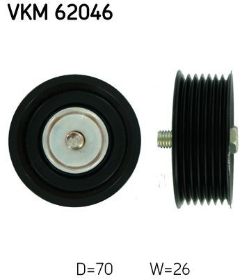 VKM62046 SKF Ролик приводного ременя, паразитний