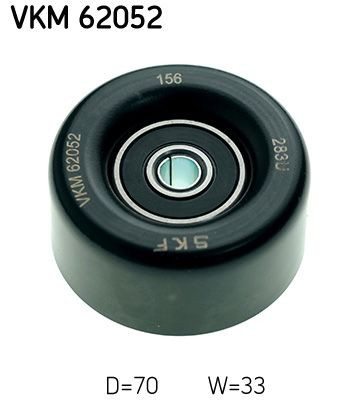 Ролик приводного ременя, паразитний SKF VKM62052 ціна, від 19.96 USD