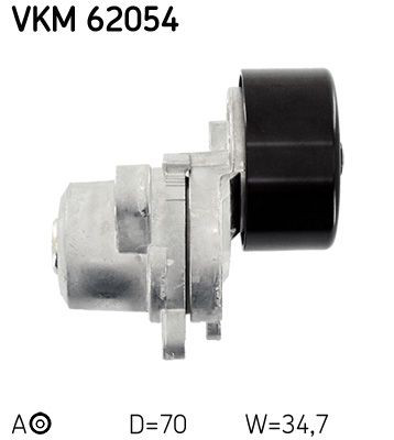 Натягувач приводного ременя VKM62054 SKF