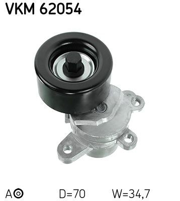 Купити VKM62054 SKF Натягувач приводного ременя