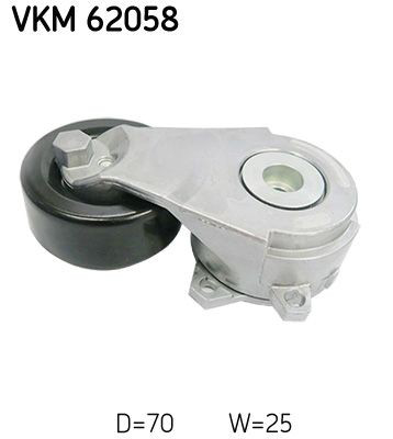 Купити VKM62058 SKF Натягувач приводного ременя