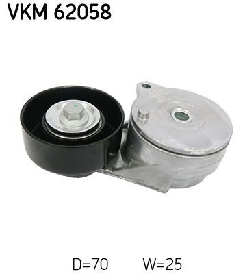 Натягувач приводного ременя SKF VKM62058 ціна, від 46.64 USD