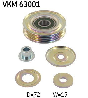 Натяжний ролик SKF VKM63001 ціна, від 10.65 USD