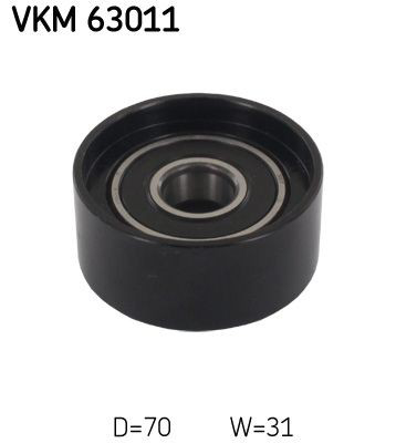 Ролик приводного ременя, паразитний VKM63011 SKF