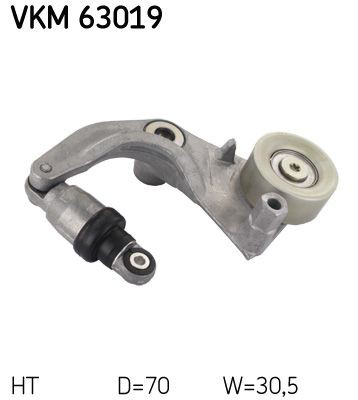 VKM63019 SKF Натяжна планка поліклинового ременя