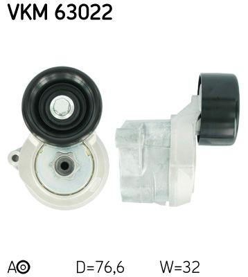VKM63022 SKF Натяжна планка поліклинового ременя
