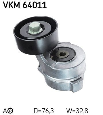 Купити VKM64011 SKF Натягувач приводного ременя