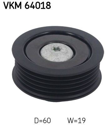 Ролик приводного ременя, паразитний VKM64018 SKF