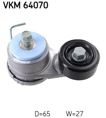 Натягувач приводного ременя SKF VKM64070 ціна, від 44.58 USD