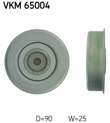 Натяжний ролик SKF VKM65004 ціна, від 24.26 USD
