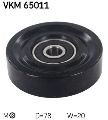 Натяжний ролик SKF VKM65011 ціна, від 14.71 USD