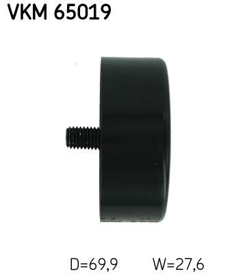 Ролик приводного ременя, паразитний VKM65019 SKF