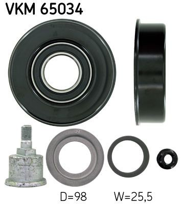 VKM65034 SKF Ролик приводного ременя, паразитний