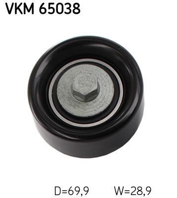 Купити VKM65038 SKF Ролик приводного ременя, паразитний